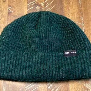 Fast Times green beanie/toque
